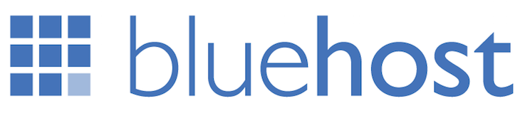 bluehost logo for blogging