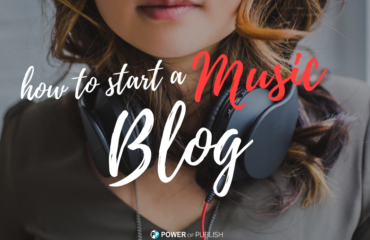 start a music blog