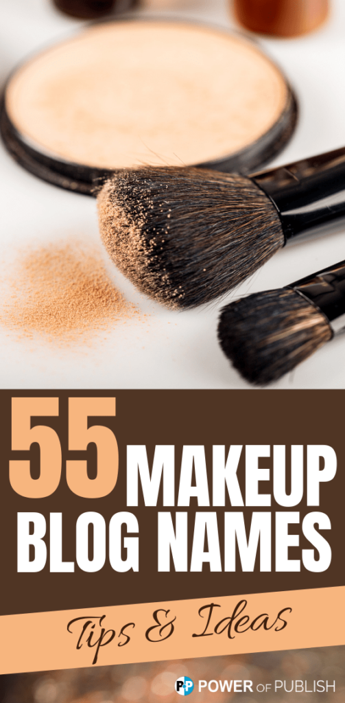 53 Creative Makeup Blog Names And Ideas